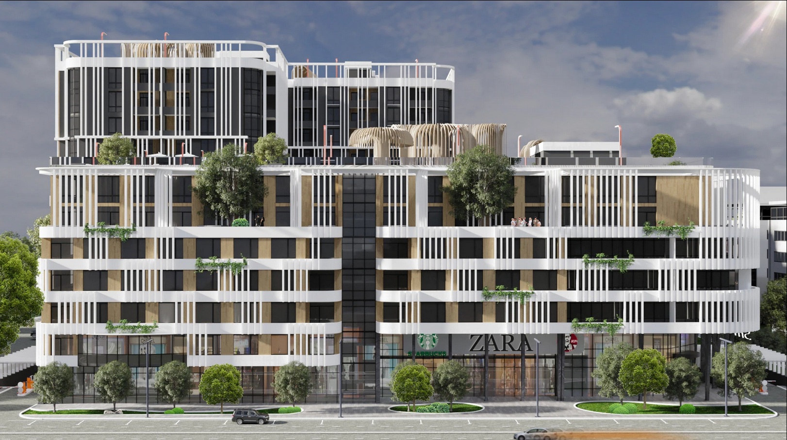 Bucharest Marasesti 2A exterior render 2