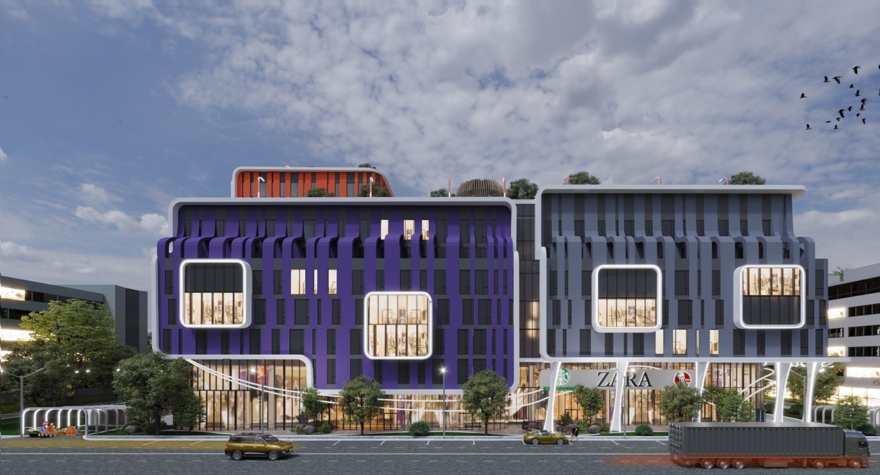 Bucharest Smart City project, urban architecture, 3D visualisation