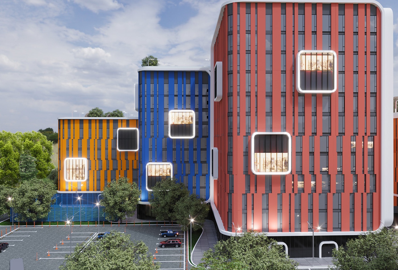 Bucharest Smart City exterior render 6