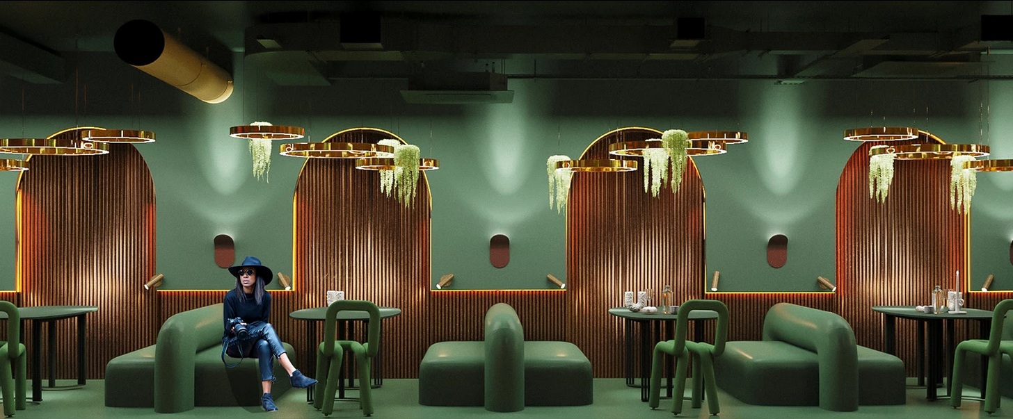 Ultramarine restaurant interior view 1