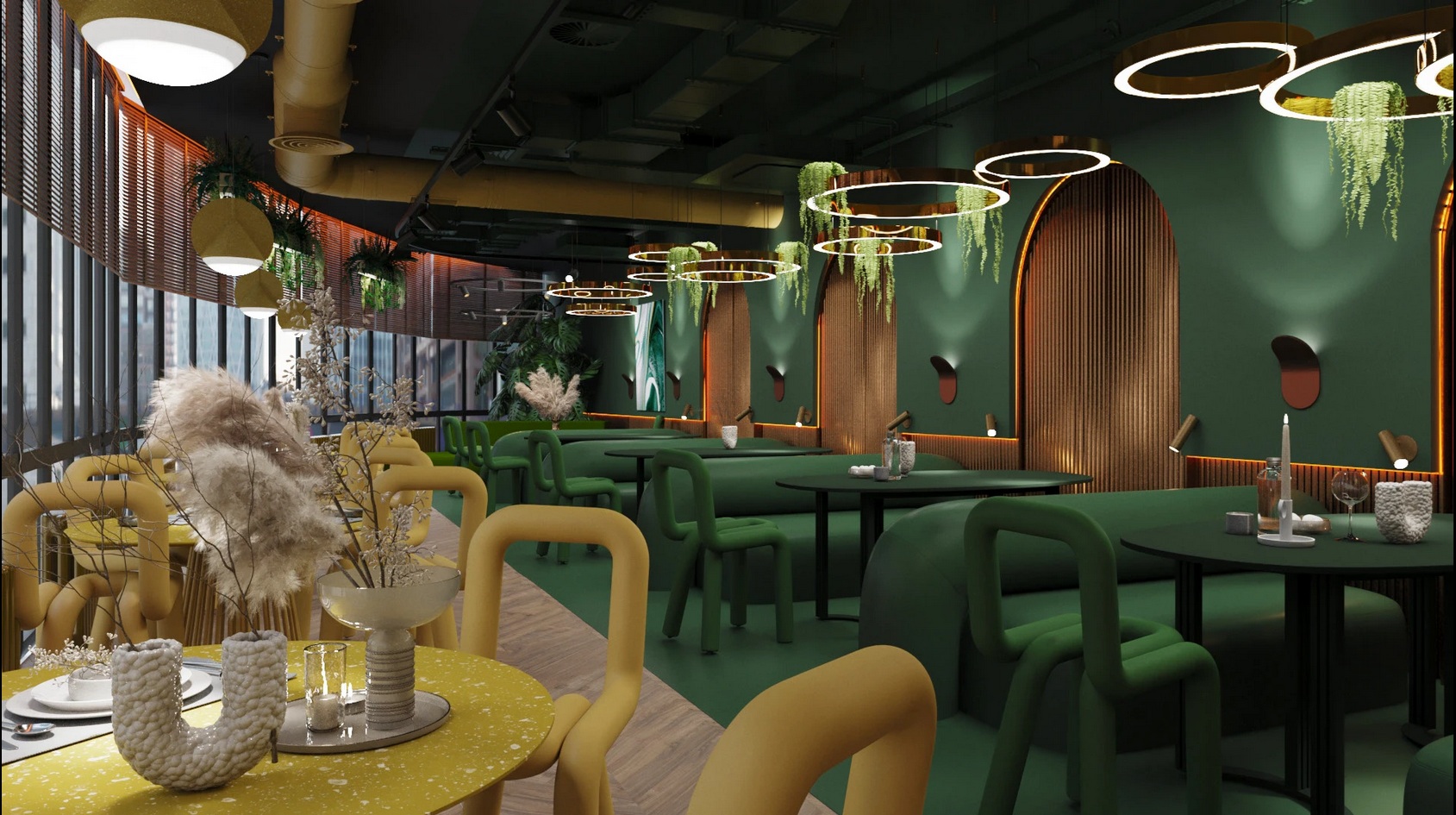 Ultramarine restaurant interior view 2