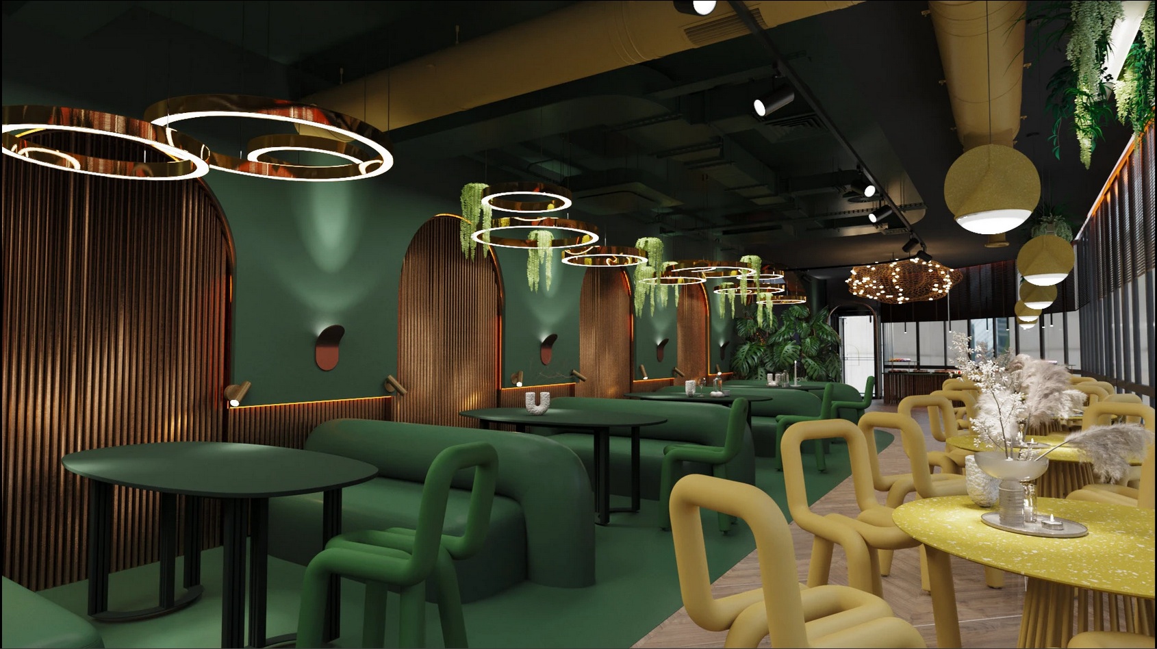 Ultramarine restaurant interior view 4